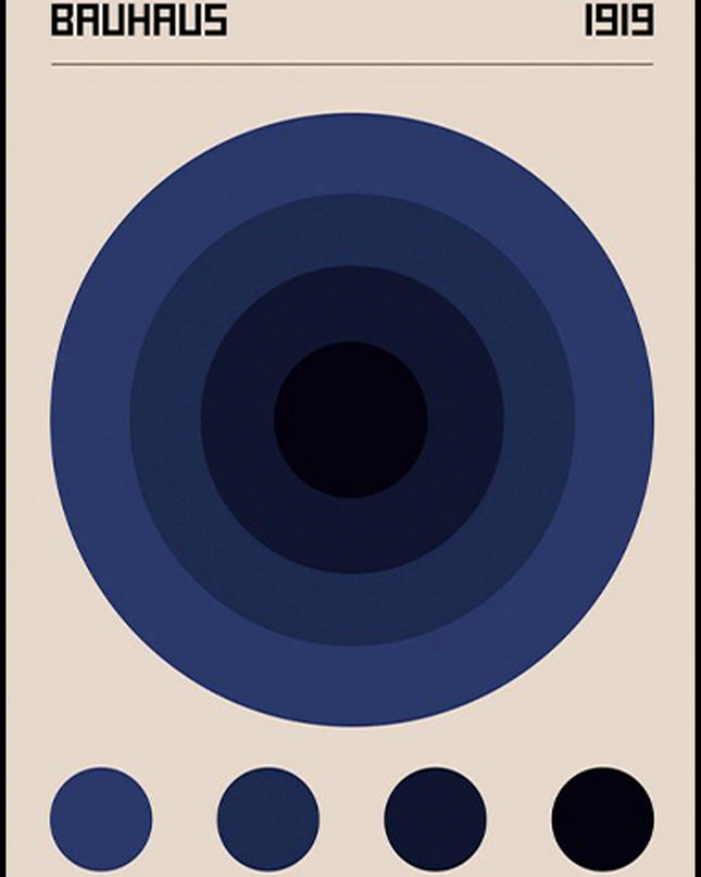 Bauhaus 1919 Poster