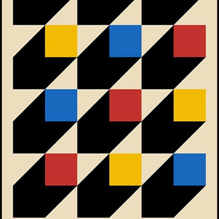 Bauhaus Ausstellung 1923 No 1 Poster