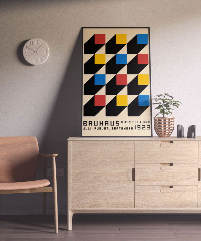 Bauhaus Ausstellung 1923 No 1 Poster