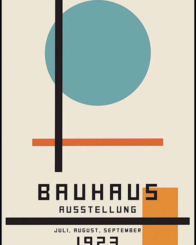 Bauhaus Ausstellung 1923 No 2 Poster