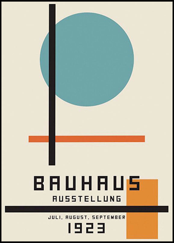 Bauhaus Ausstellung 1923 No 2 Poster