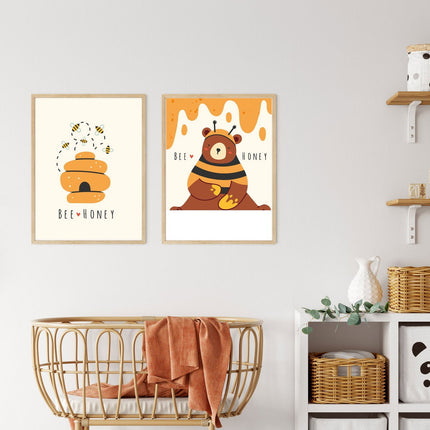 Bee Honey Poster