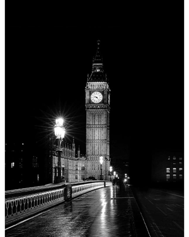 Big Ben At Night Poster