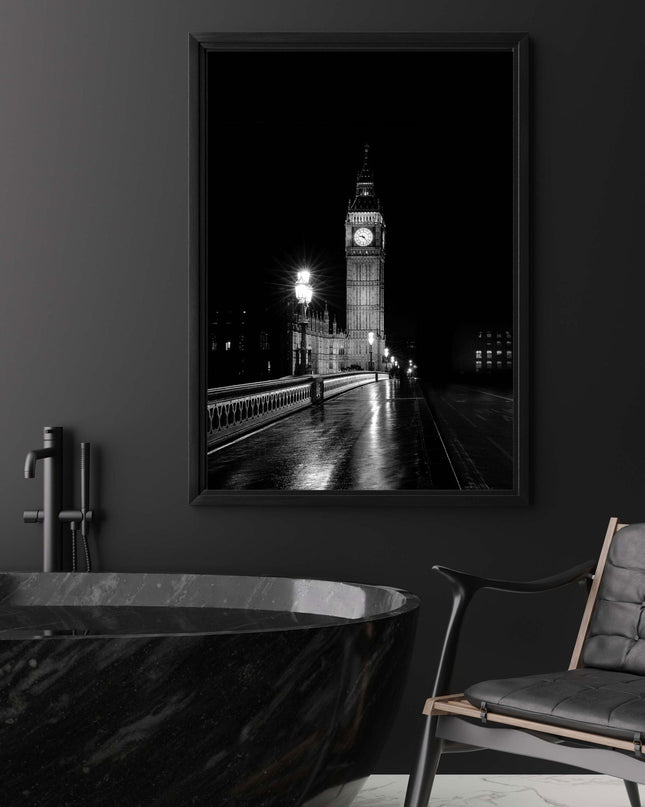 Big Ben At Night Poster