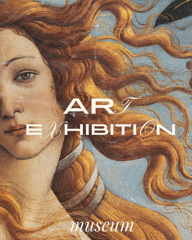 Birth of Venus Art Exhibition Poster
