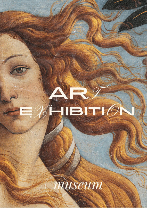 Birth of Venus Art Exhibition Poster