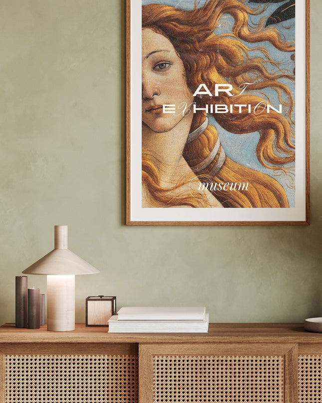 Birth of Venus Art Exhibition Poster
