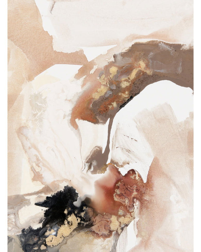 Brush Stroke Marble Poster