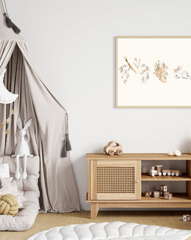 Bunnies Poster