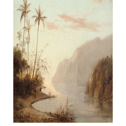 Camille Pissaro - A Creek in St. Thomas Poster