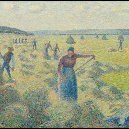 Camille Pissarro - La Récolte des Foins, Éragny