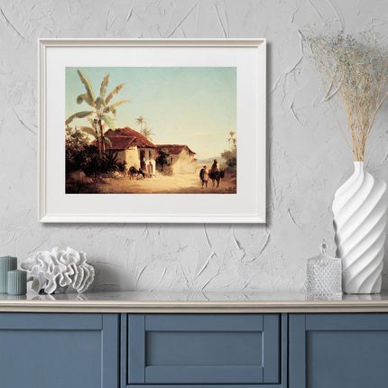 Camille Pissarro - Paysage Tropical