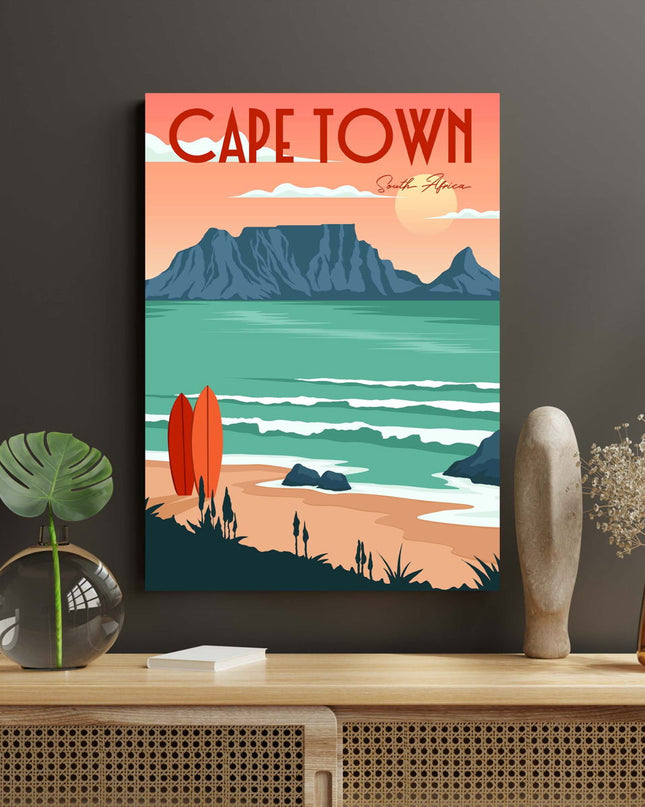 Cape Town Travel Poster