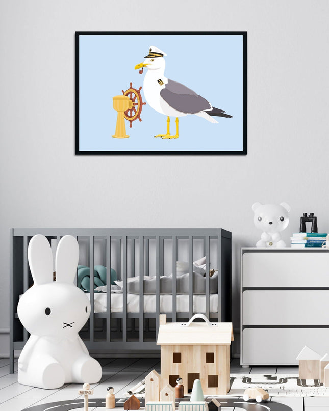 Captain Seagull Poster