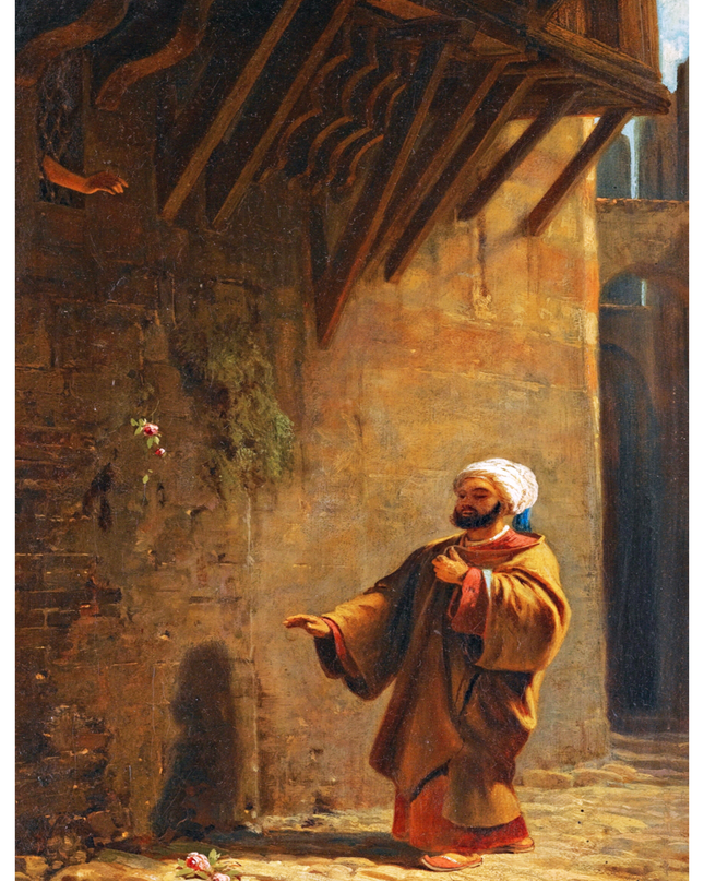 Carl Spitzweg - Strasse In Kairo 'A Cairo Street'