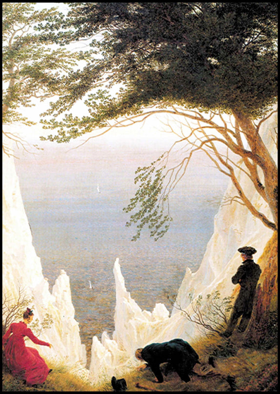 Caspar David Friedrich - Chalk Cliffs on Rügen