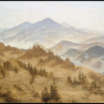 Caspar David Friedrich - Mountain in the Rising Fog