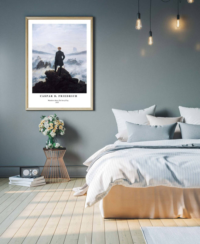 Caspar David Friedrich - Wanderer Above the Sea of Fog Poster