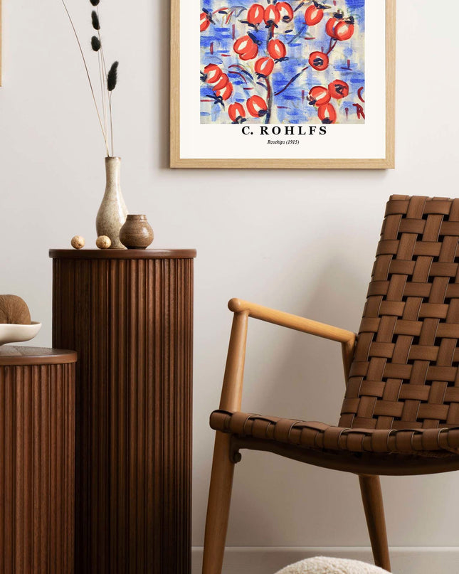 Christian Rohlfs Poster - Rote Tulpen Poster