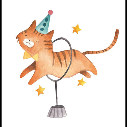 Circus Tiger Poster