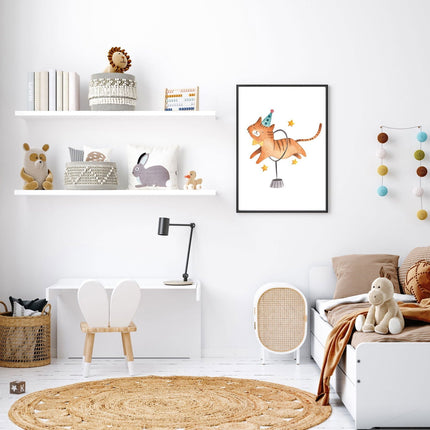 Circus Tiger Poster