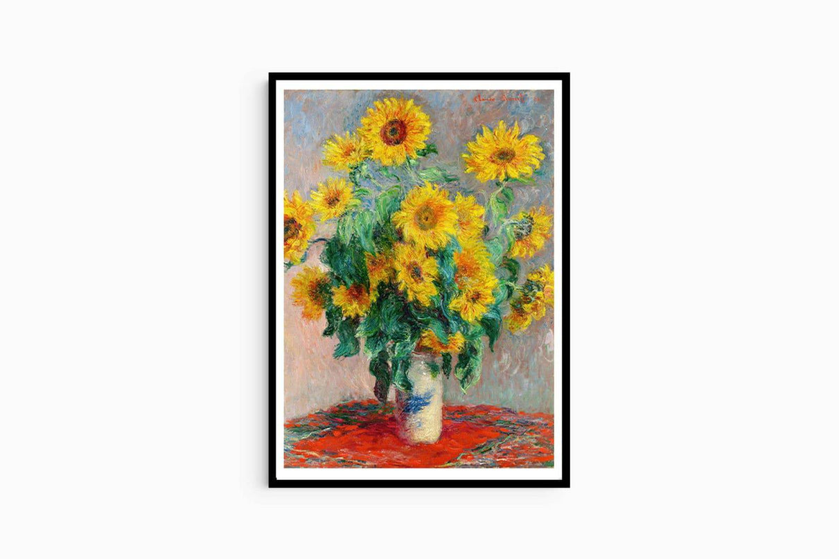 Claude Monet - Bouquet of Sunflowers