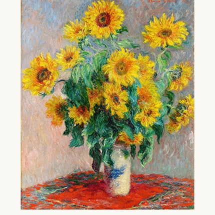 Claude Monet - Bouquet of Sunflowers Poster