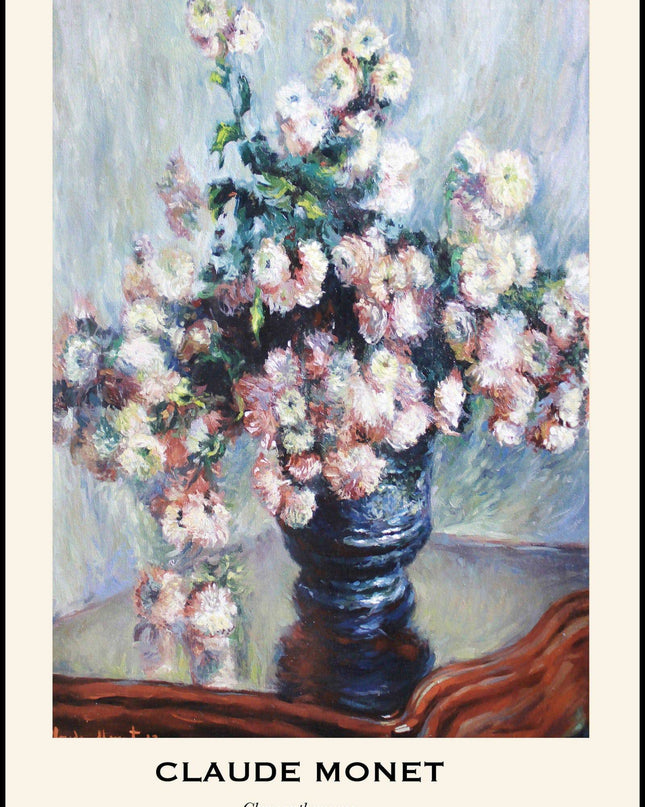 Claude Monet - Chrysanthemums Poster