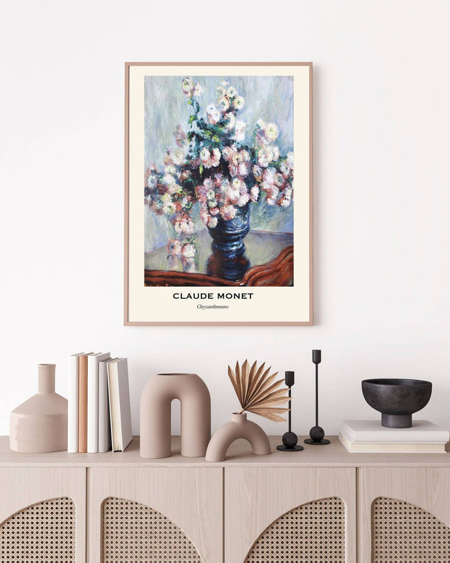Claude Monet - Chrysanthemums Poster