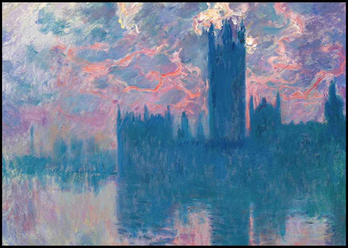 Claude Monet - Houses of Parliament, Sunset