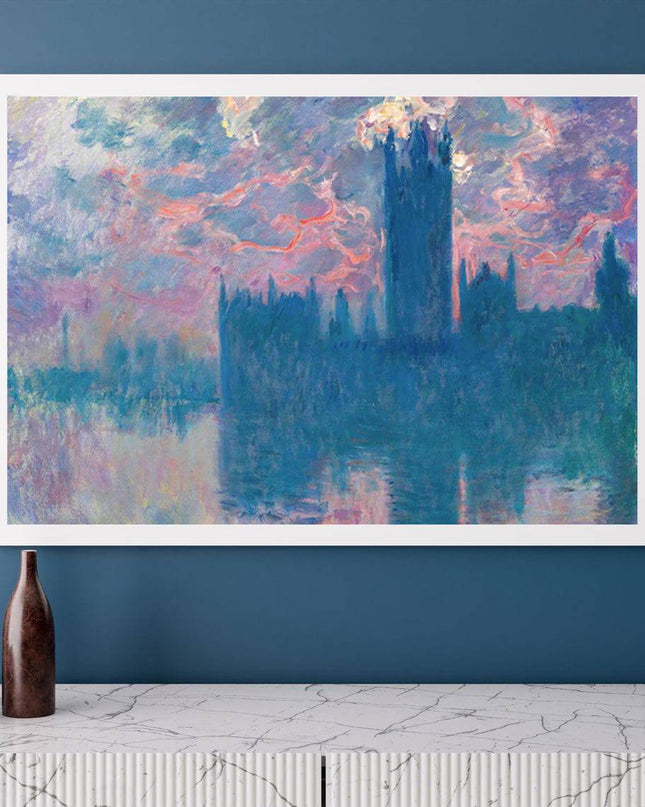 Claude Monet - Houses of Parliament, Sunset