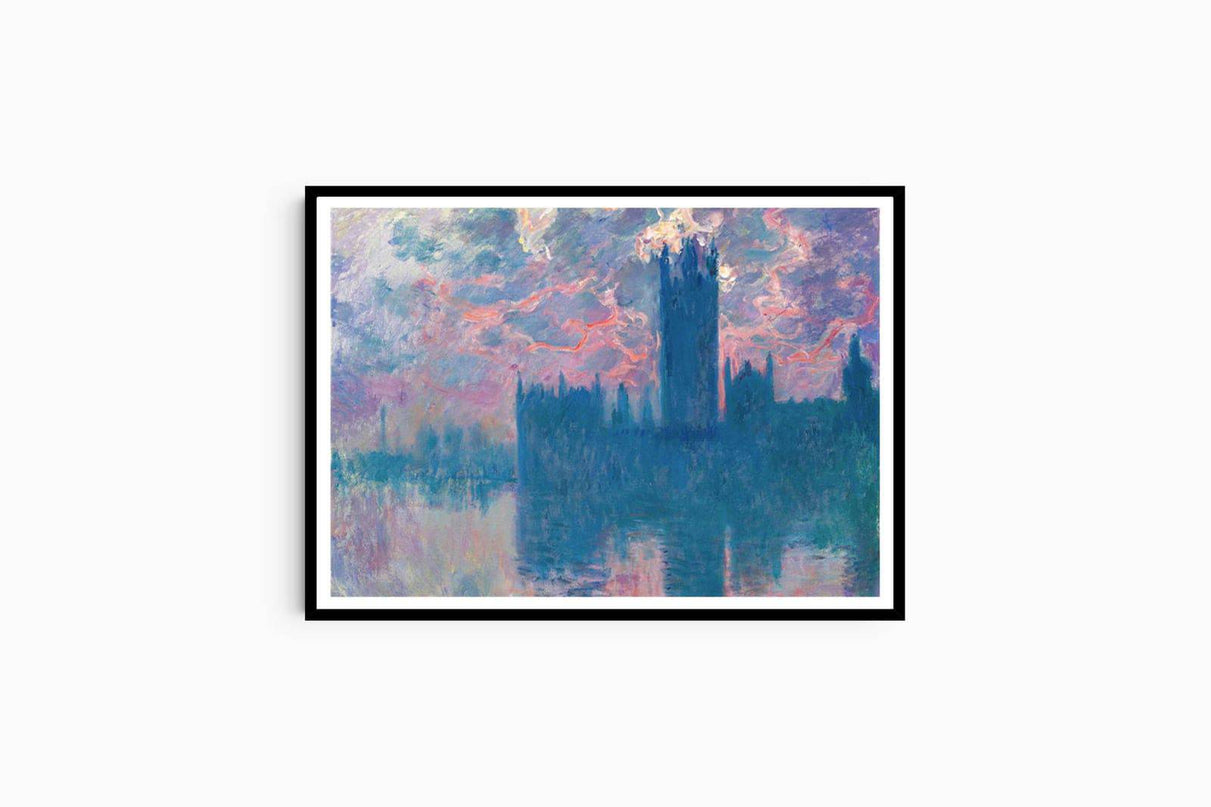 Claude Monet - Houses of Parliament, Sunset