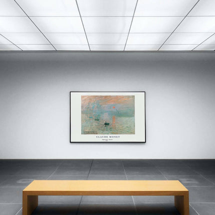 Claude Monet - Impression, Sunrise Poster