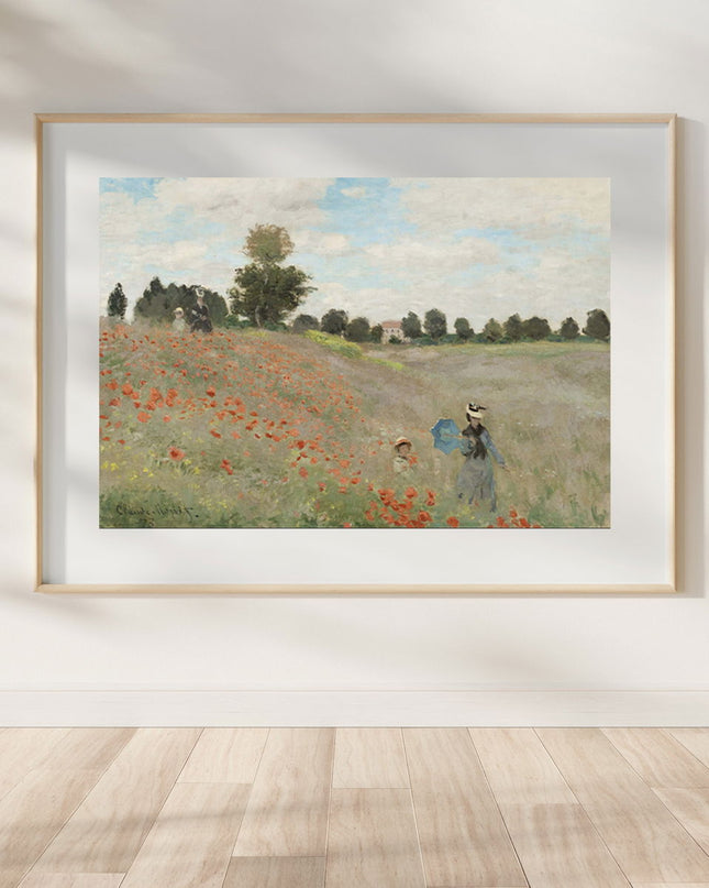 Claude Monet - Poppy Field