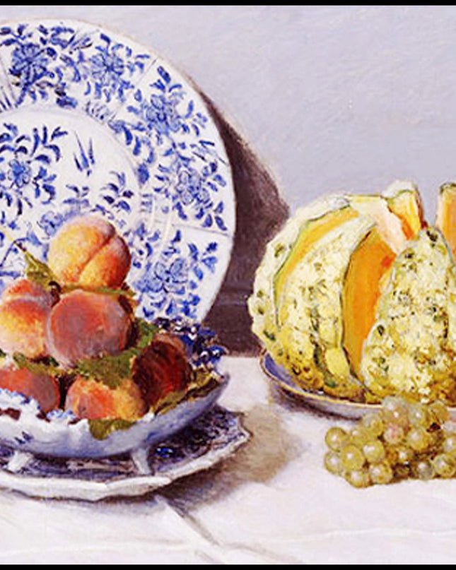 Claude Monet - Still Life with Melon