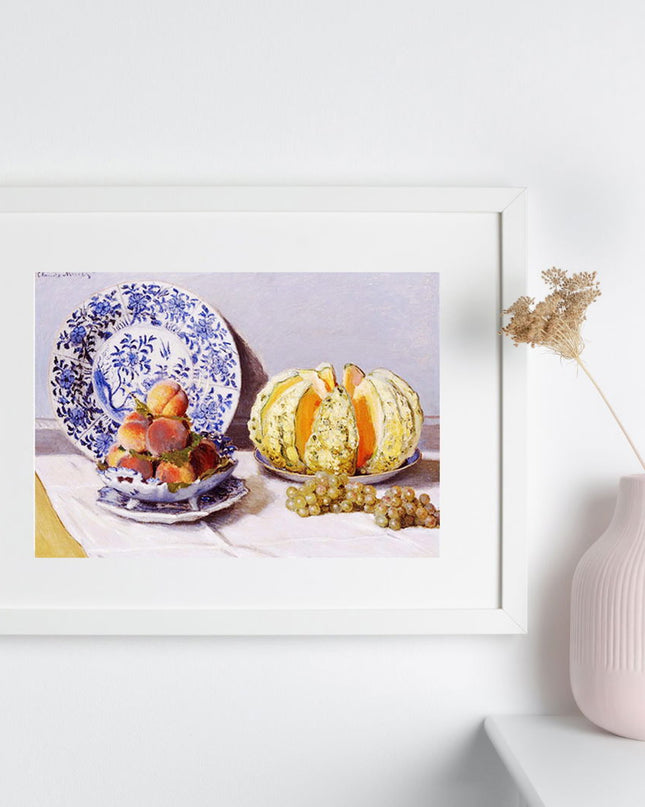 Claude Monet - Still Life with Melon