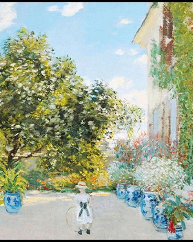 Claude Monet - The Artist's House at Argenteuil