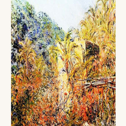 Claude Monet - The Valley of Sasso Poster