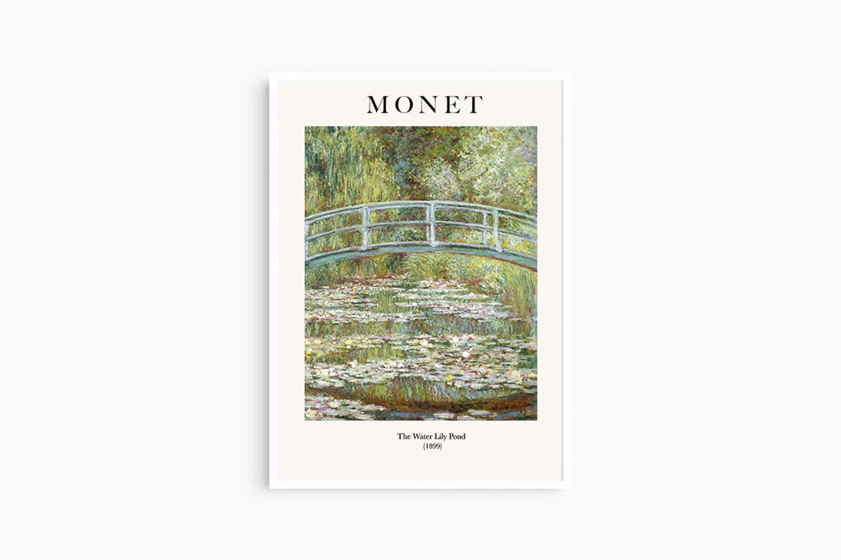 Claude Monet - The Water Lily Pond Poster