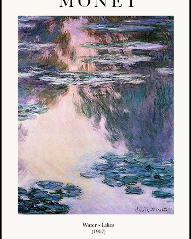 Claude Monet - Water-Lilies Poster