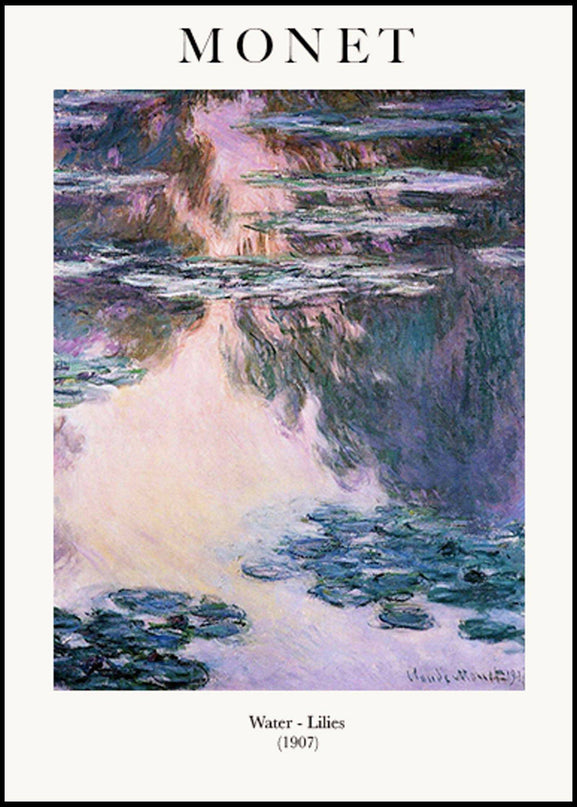 Claude Monet - Water-Lilies Poster
