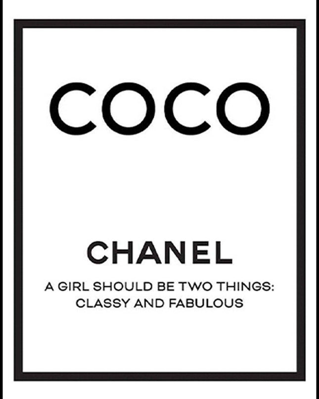 Coco Chanel Poster