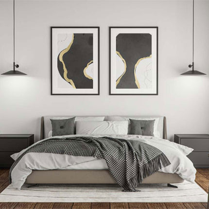 Contemporary Gold No 1 Poster