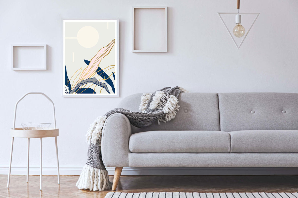 Contemporary Neutral No 2 Poster
