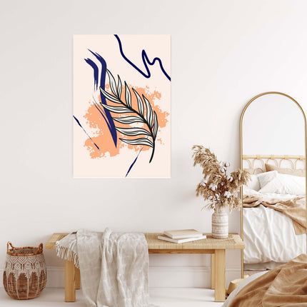 Contemporary Plant Poster