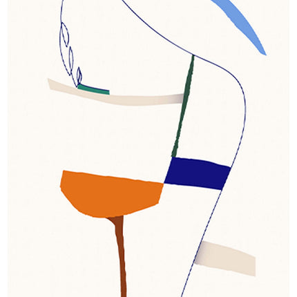 Contemporary Shapes Poster No1