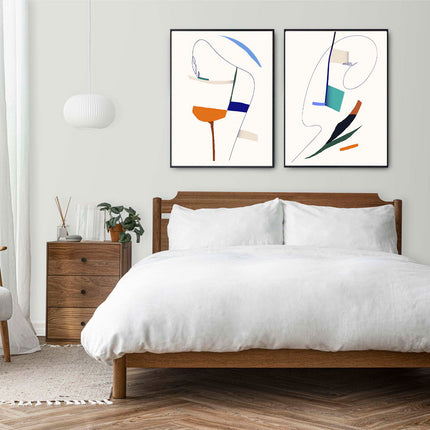 Contemporary Shapes Poster No2