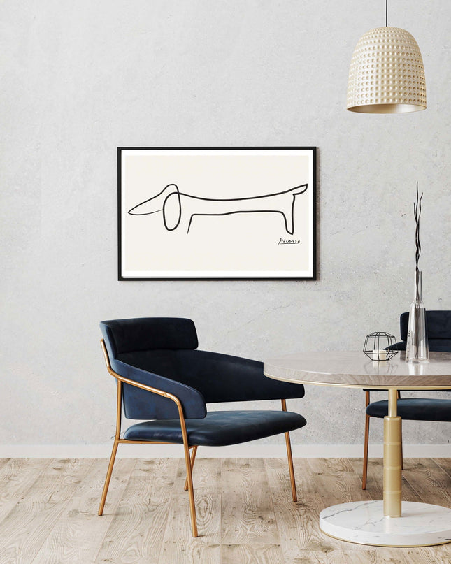 Dachshund by Picasso
