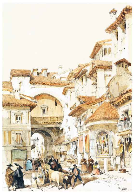 David Roberts - Sketches in Spain