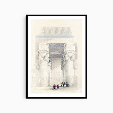 David Roberts - The Temple of Dendera